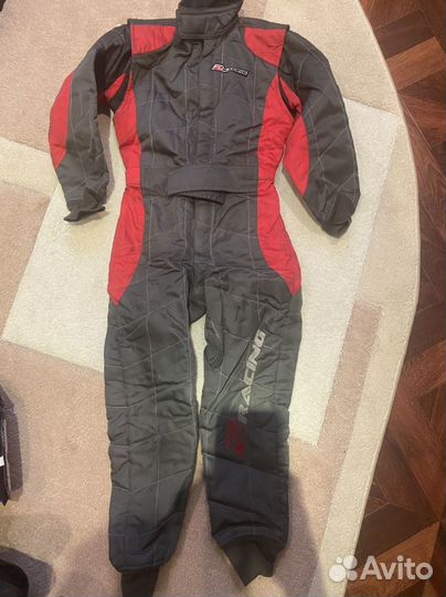 Костюм для картинга детский / ботинки 34 размер