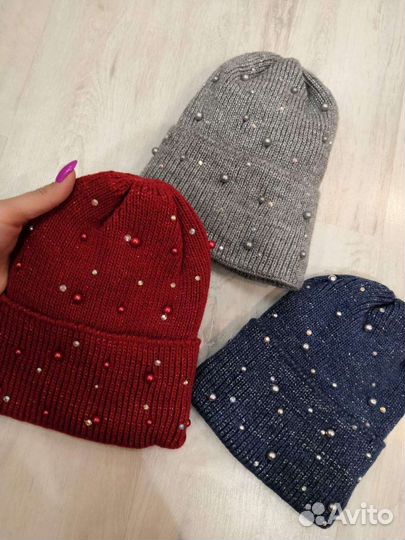 Шапки новые зимние в ассортименте