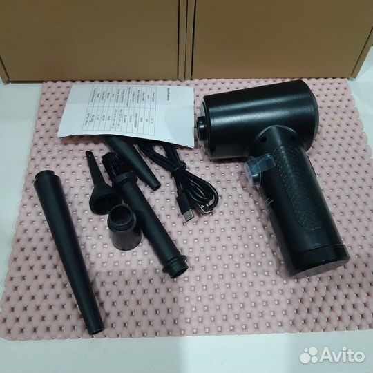 Воздуходувка для пк,аккумуляторная с насадками