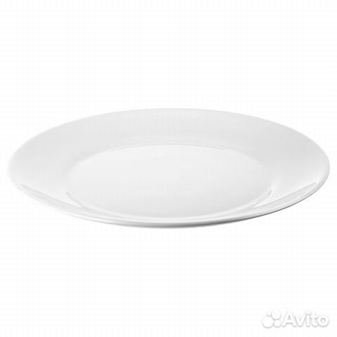 Oftast офтаст Тарелка, белый 25 см IKEA купить в Москве | Товары для ...