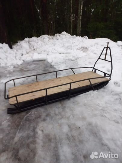 Сани для снегохода