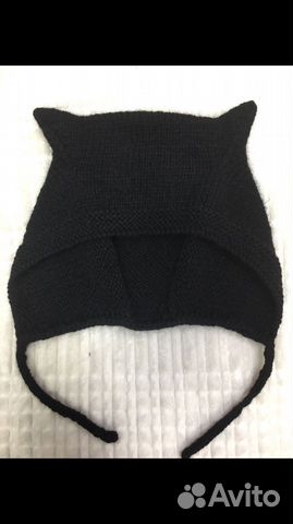 Шапка -чепчик с ушками- модный аксессуар сезона