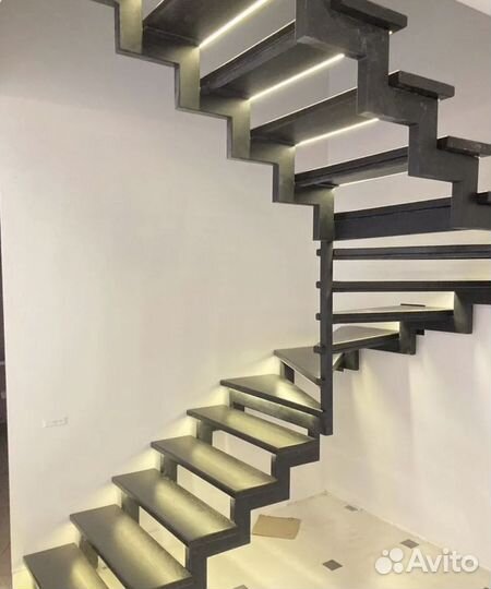 Подсветка лестницы с датчиками движения