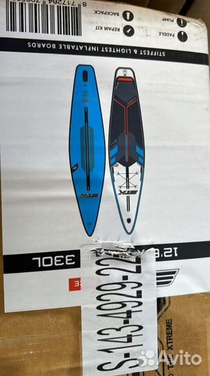 Sup доска STX isup Race 12,6*30