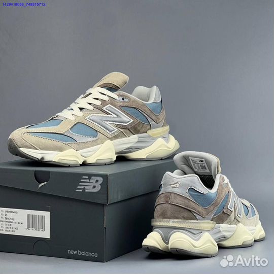 Кроссовки New Balance 9060 Gore-Tex (термо) (Арт.93319)