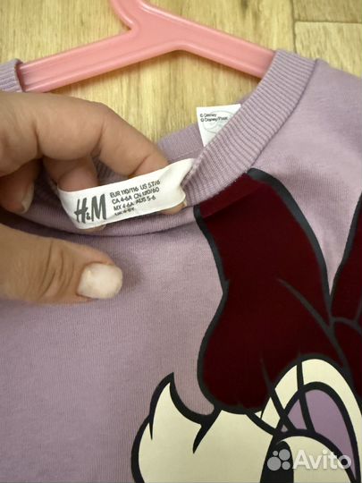 Свитшот h&m110-116