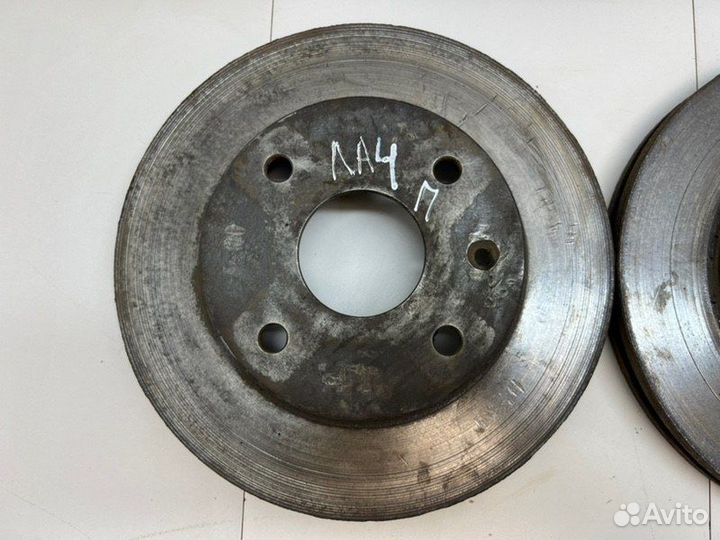 Комплект передних тормозных дисков Chevrolet