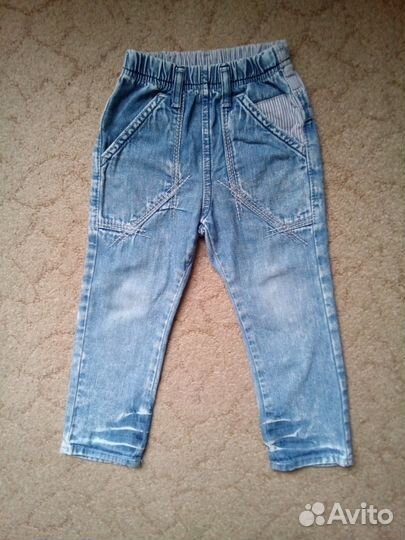 Джинсы (2 шт.) и брюки пакетом (цена за всё)