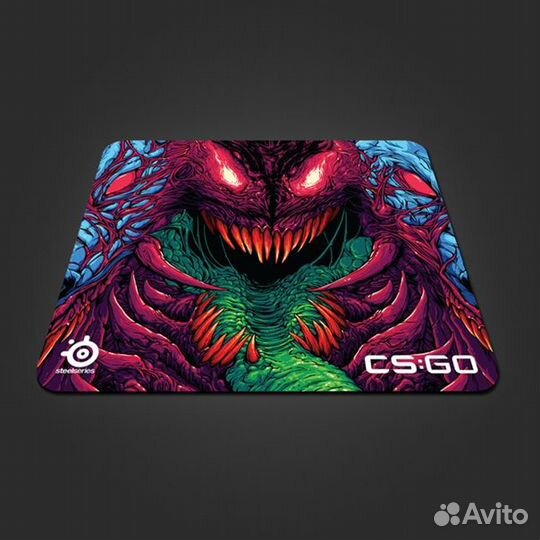 Коврик SteelSeries QcK+ CS:GO Hyper Beast Edition