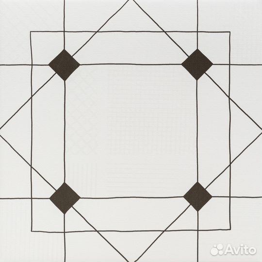 Керамогранит LB Ceramics Домино Геометрия белый 300х300х7 мм (15 шт.1,35 кв.м)