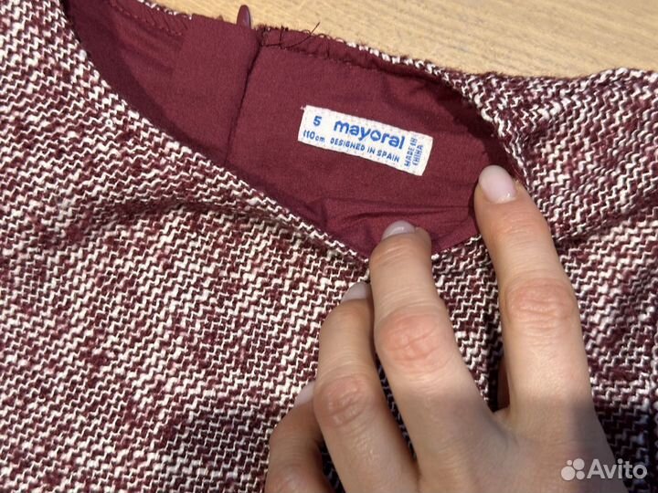 Твидовое платье Mayoral на 5 лет