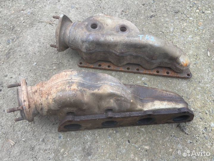 Коллектор выпускной Volkswagen Touareg 4.2 AXQ