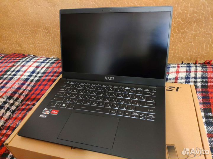 Мощный ультрабук MSI Modern 14 на Ryzen 5 5625U