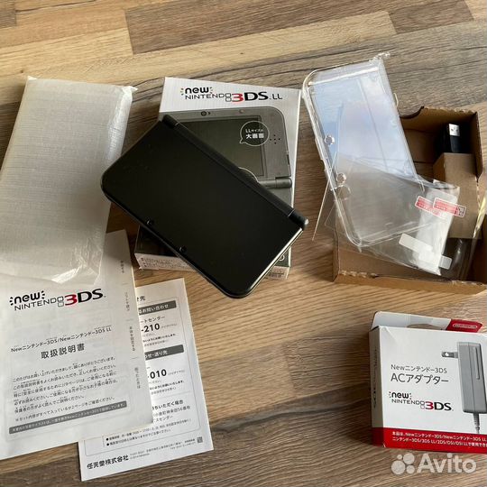 New Nintendo 3DS XL Black Metallic 32Gb
