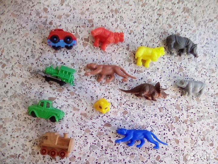 Фигурки из киндер-сюрприза 90-х годов