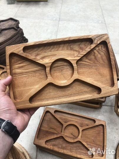 Менажница деревянная дуб опт