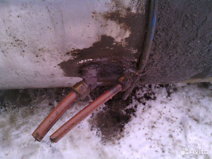 Топливный бак круглый