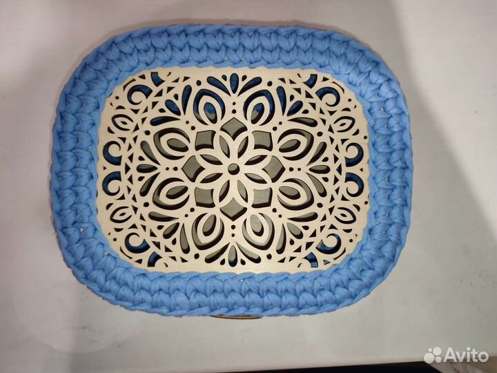 Трикотажные корзинки