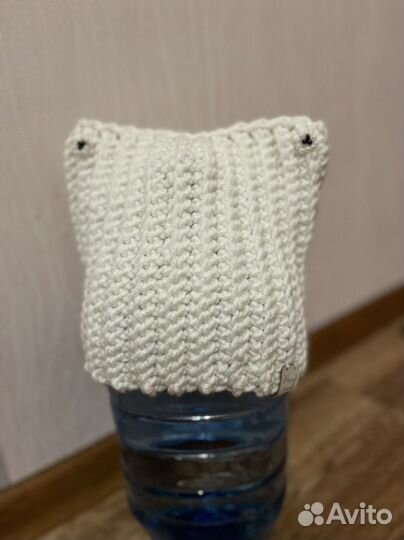 Шапка зимняя женская вязанная