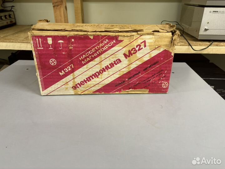 Кассетный магнитофон электроника м327