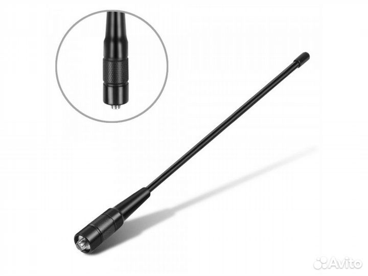 Антенна усиленная protec для рации baofeng kenwood