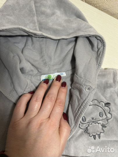 Халат детский для мальчика 74