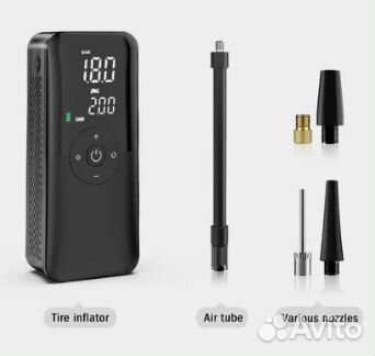 Компрессор воздушный 12v - powerbank