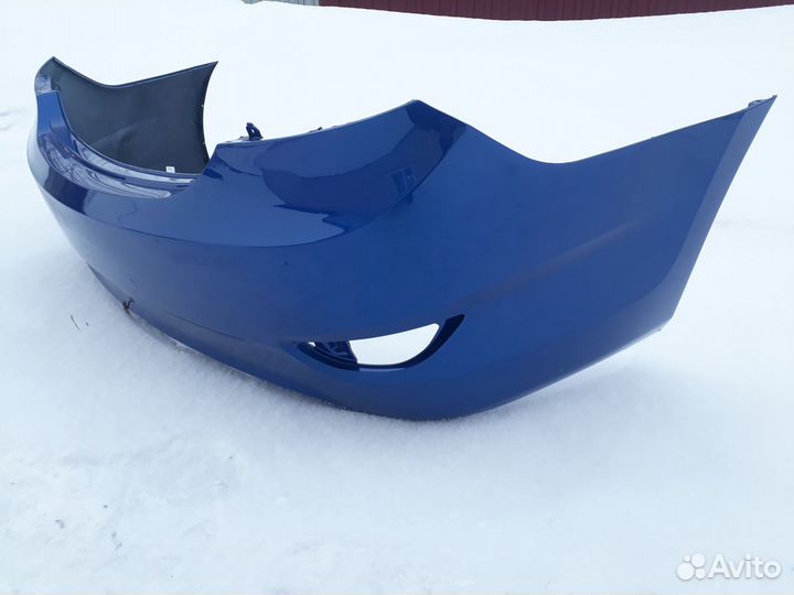 Бампер задний Hyundai Solaris (седан)