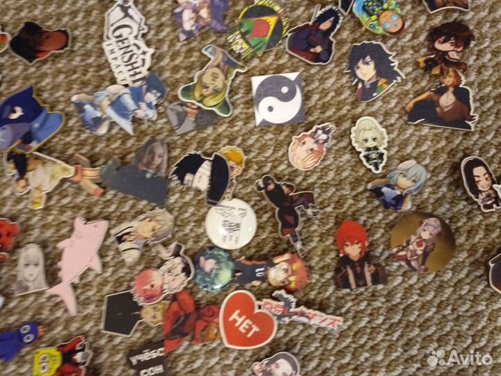 Значки аниме и не только