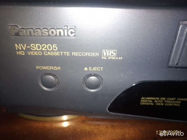 Видеомагнитофон panasonic