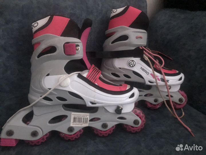 Роликовые коньки 36-38 ролики