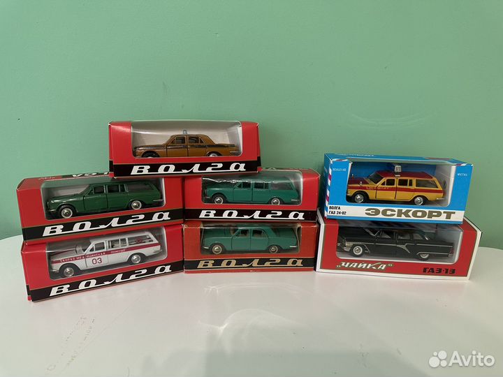 Модели автомобилей 1 43 СССР. волга