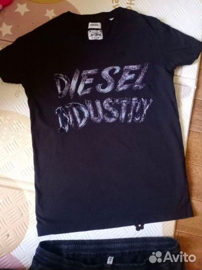 Футболка Diesel, джогеры Zara