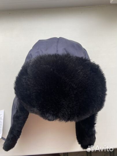 Шапка ушанка мужская овчина