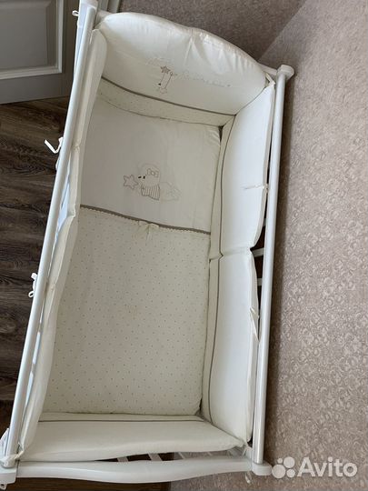 Комплект постельного белья в детскую кроватку