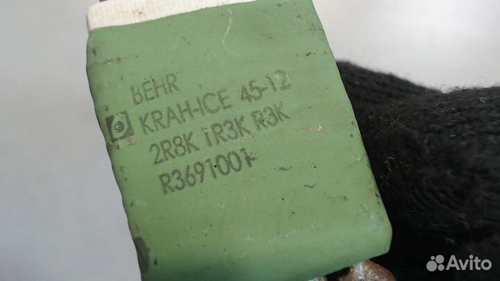 Сопротивление отопителя Dacia Duster, 2013