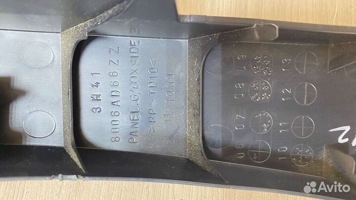 Накладка на торпедо Mitsubishi Lancer X рестайлинг (2011—2015) CY2A 4A91