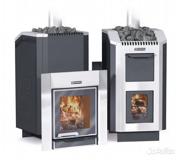 Печь На Дровах ermak 30 люкс