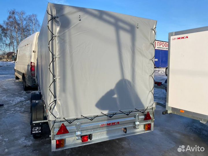 Прицеп легковой 2-х осный для стройматериалов мзса