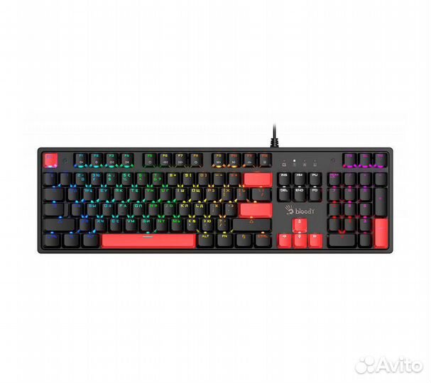 Механическая клавиатура A4Tech Bloody S510N, черны
