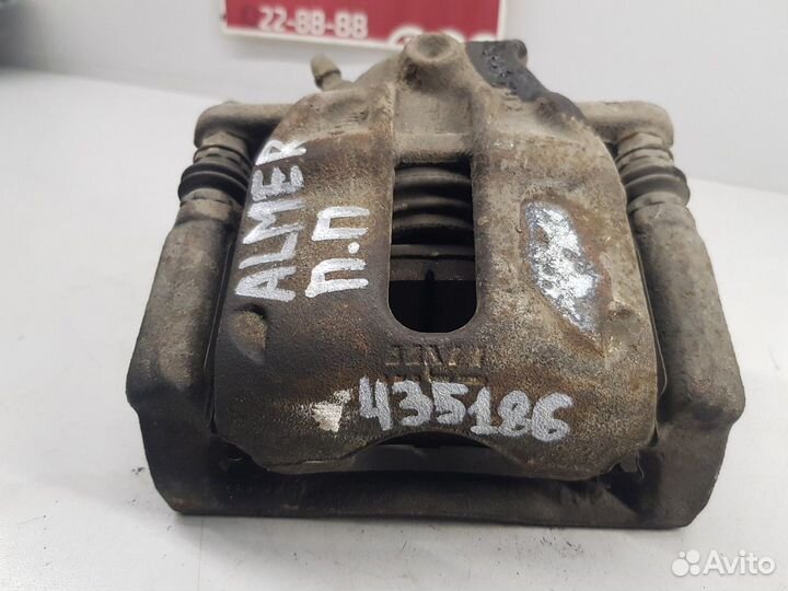 Суппорт (передний правый) (Nissan Almera)