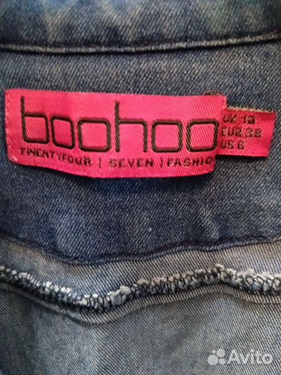 Джинсовая жилетка