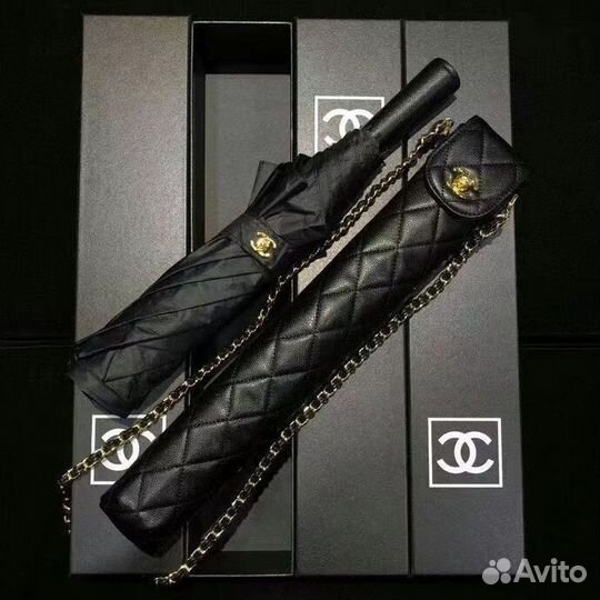 Зонт женский chanel шанель (premium)