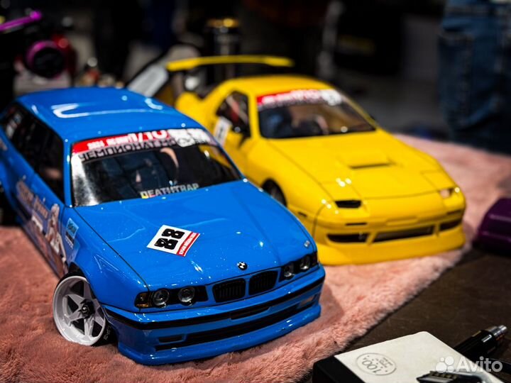 Кузов bmw e34 универсал aplastic rc drift 1/10