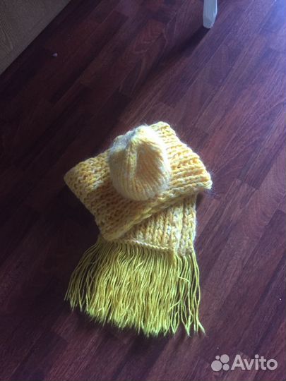 Комплект шапка и шарф