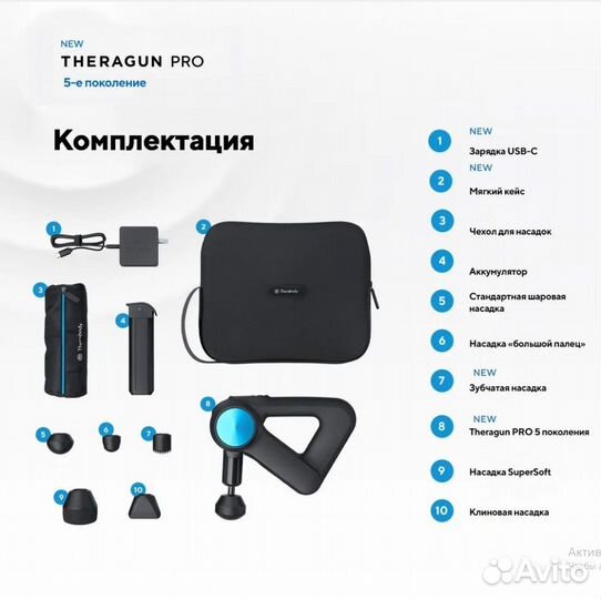 Theragun PRO Новая модель 5 GEN Оригинал