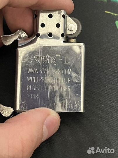 Зажигалка zippo и star-i