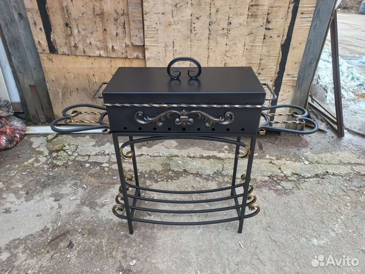 Кованый мангал Килиманджаро, сталь 6 мм