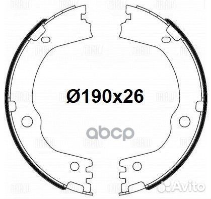 Колодки торм. для а/м Hyundai Santa Fe