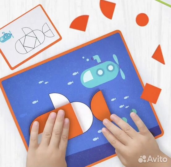 Танграм с карточками